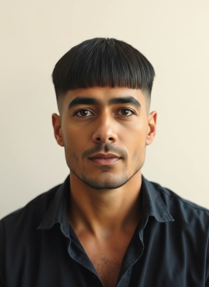 Edgar cut rendered on a real selfie by Lineup
